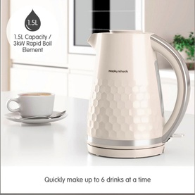 Morphy Richards Hive Jug Kettle 1.5 Cream