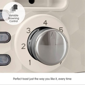 Morphy Richards Hive 2 Slice Toaster Cream