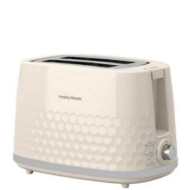 Morphy Richards Hive 2 Slice Toaster Cream
