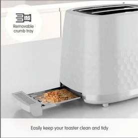 Morphy Richards Hive 2 Slice Toaster White