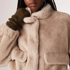 Paros Faux Fur Jacket