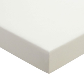 180 Thread Count Fitted Sheet 4 Foot Ivory