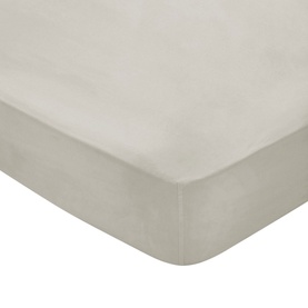 300 Thread Count Egyptian Cotton Fitted Sheet Neutral