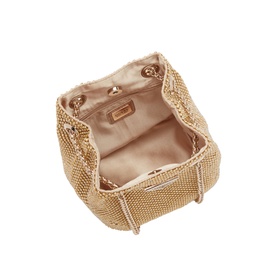 Lua Rhinestone Mini Bucket Bag