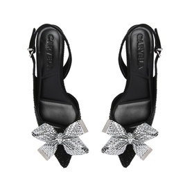 Regal Bow Slingback Pumps