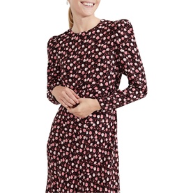 Yvonne Printed Shirt Dress