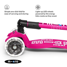 Maxi Micro Foldable LED Scooter