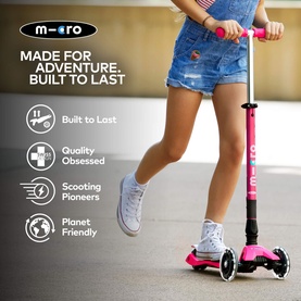 Maxi Micro Foldable LED Scooter