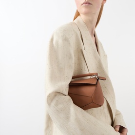 Puzzle Edge Mini Crossbody Bag