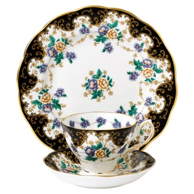 100 Years Teacup Saucer Plate Duchess 1910