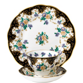 100 Years Teacup Saucer Plate Duchess 1910