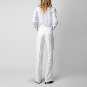 Pistol Tailored Flared Trousers