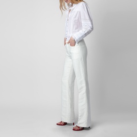 Pistol Tailored Flared Trousers