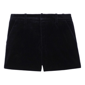 Tailored Velvet Shorts