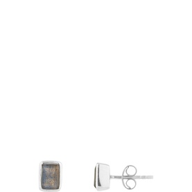 Manhattan Labradorite Stud Earrings