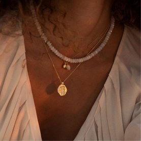 Merrow Medium Coin Pendant Necklace
