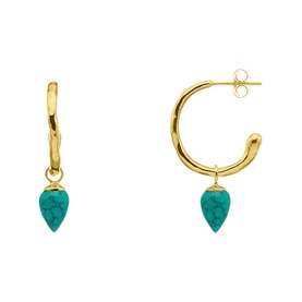 Relic Drop Turquoise Earrings