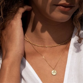 Merrow Small Coin Pendant Necklace