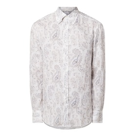 Paisley Single-Cuff Casual Shirt