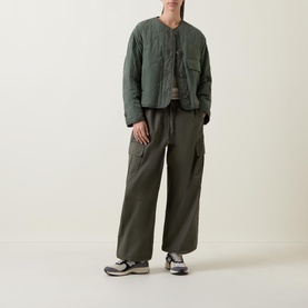 Umberta Cropped Quilted Jacket