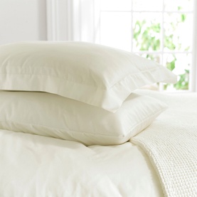 400 Thread Count Cotton Duvet Set Ecru