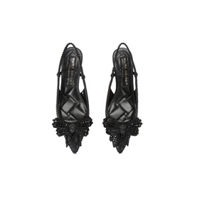 Belgravia Bow Crystal Slingback Pumps