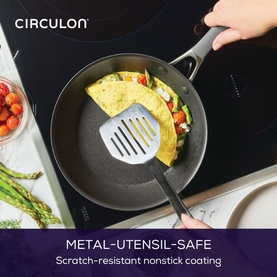 ScratchDefense Extreme Five-Piece Non-Stick Pan Set