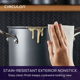 ScratchDefense Extreme Five-Piece Non-Stick Pan Set