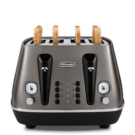 Distinta X Titanium Four Slot Toaster
