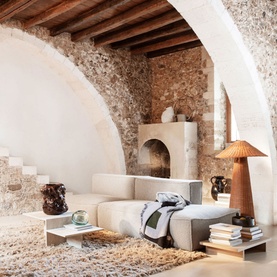 Dou Floor Lamp Natural