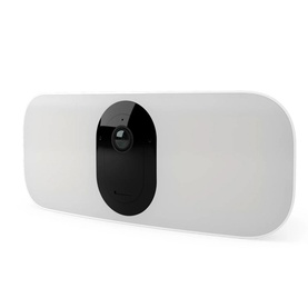 Arlo White 2K Wireless Cam With Floodlight 1 Pk