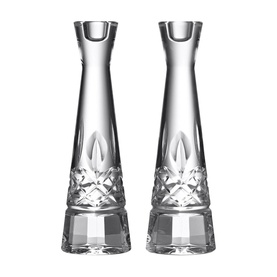 Lismore Round Candlestick 25cm 10in Set of 2
