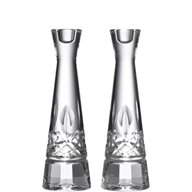 Lismore Round Candlestick 25cm 10in Set of 2