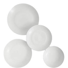 Gordon Ramsay Maze 16-Piece Dinnerware Set White