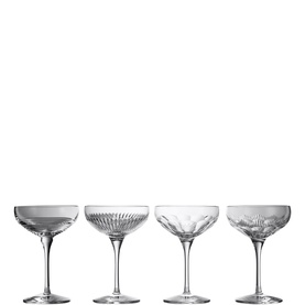 Mixology Coupe Large Mixed Set Four