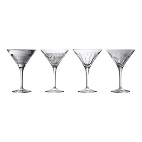 Mixology Martini Mixed Set of Four