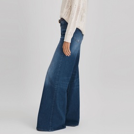 America Wide-Leg Denim Jeans