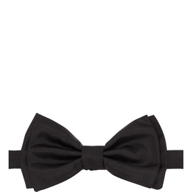 Solid Silk Bow Tie