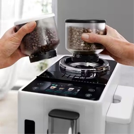 Rivelia Automatic Compact Bean To Cup White