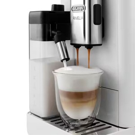 Rivelia Automatic Compact Bean To Cup White
