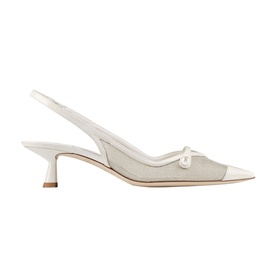 Amita 45 Slingback Kitten Heels