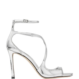 Azia 95 Leather Strappy Heeled Sandals