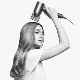 Supersonic Lite Hair Dryer Black and Nickel