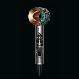 Supersonic Lite Hair Dryer Black and Nickel