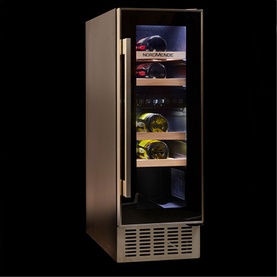 300mm Built In Wine Cooler Dual Zone 17 Bottles