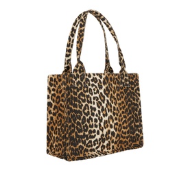Leopard Large Shopper Tote Bag