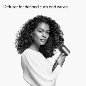 Supersonic Hair Dryer Onyx Black and Gold