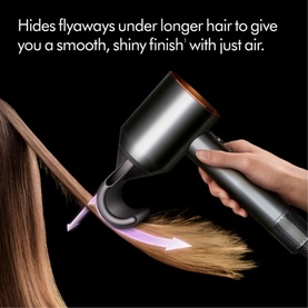 Supersonic Hair Dryer Onyx Black and Gold