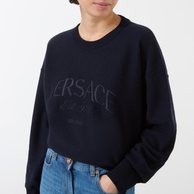 Tonal Logo Sweater