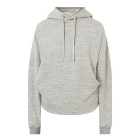 Draped Drawstring Hoodie